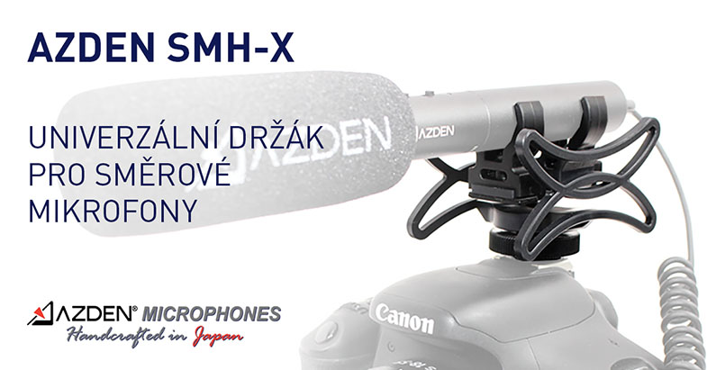 Univerzální mikrofonní držák Azden SMH-X