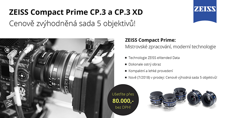 ZEISS Compact Prime CP.3/CP.3 XD – 5 Lens Set