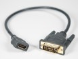 ADC-DM/HF redukcia DualDVI (M) na HDMI (F) 30cm