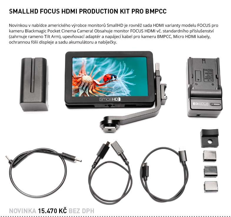 SMALLHD FOCUS HDMI PRODUCTION KIT PRO BMPCC