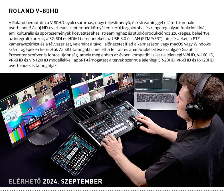 ROLAND V80HD