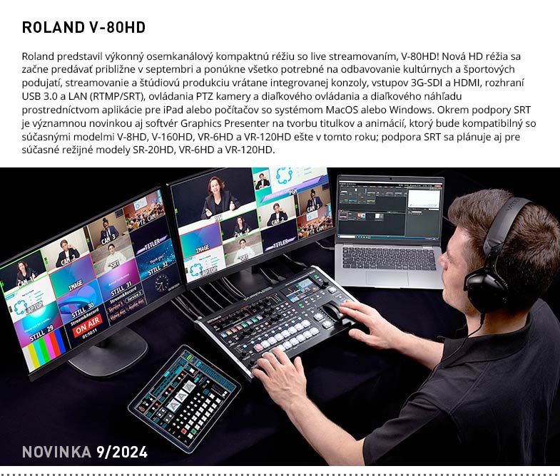 ROLAND V80HD