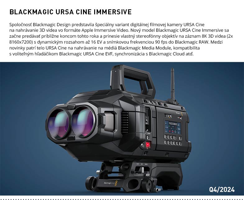 URSA CINE IMMERSIVE