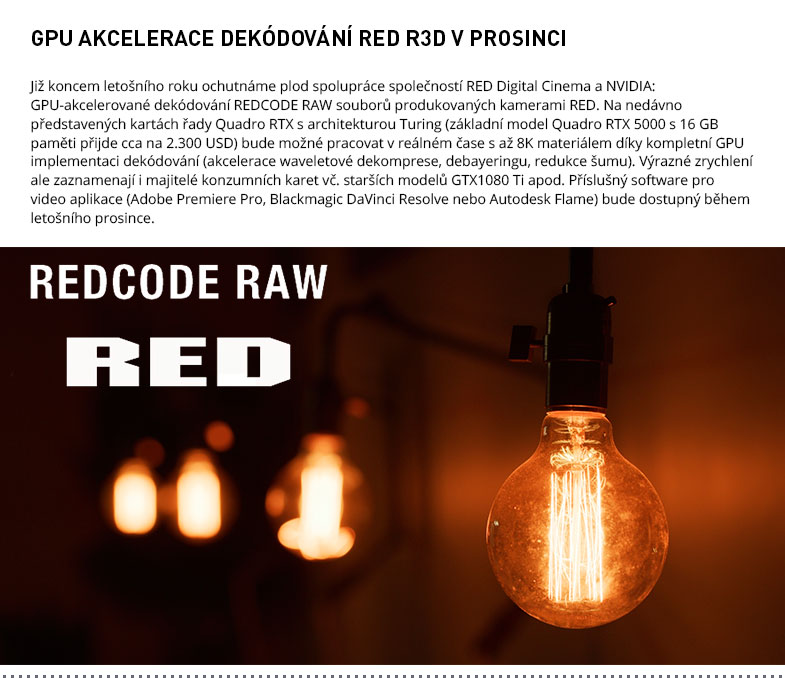 GPU AKCELERACE RED R3D