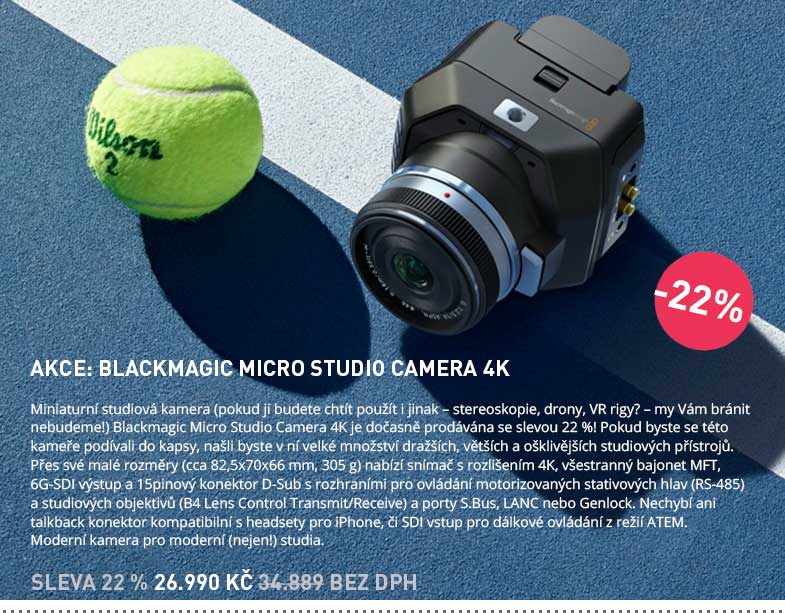 Blackmagic Micro Studio Camera