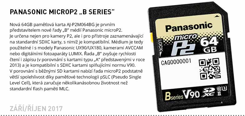 Panasonic MicroP2 B Series
