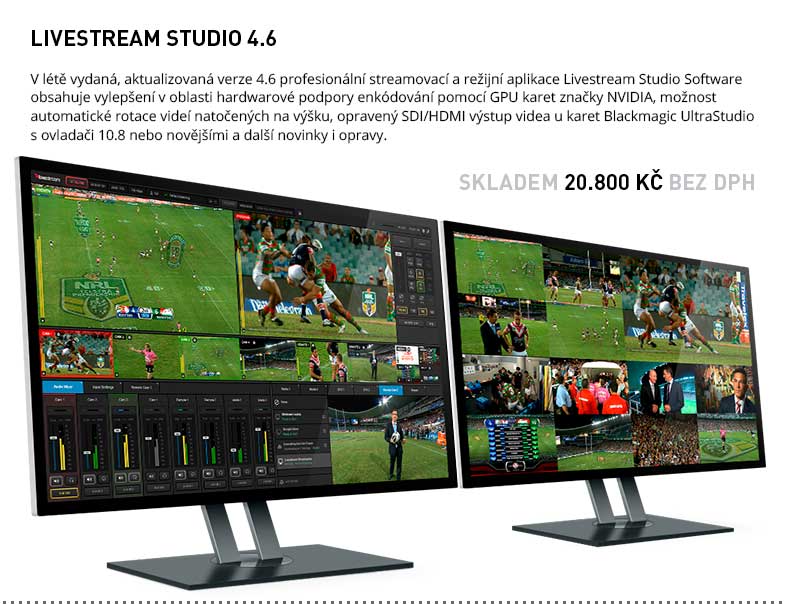 Livestream Studio Software 4.6