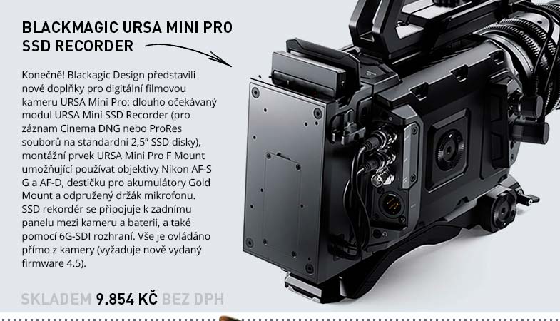 Blackmagic Design URSA Mini Pro SSD Recorder