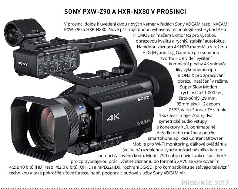 Sony PXW-Z90 HXR-NX80