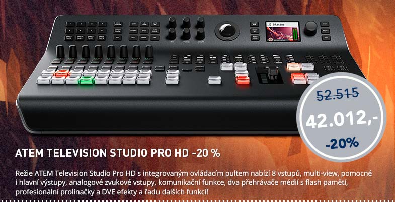 Blackmagic Friday: ATEM Television Studio Pro HD -20%