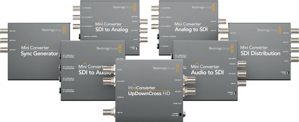 Mini Converter Audio to SDI – Cenově výhodný model pro SD a HD