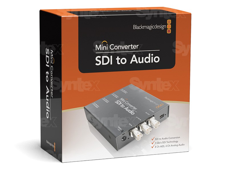 Konektory Mini Converter SDI to Audio