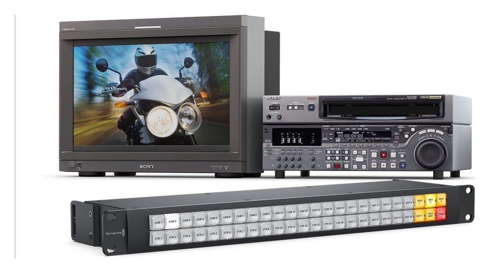 Blackmagic Videohub Smart Control Pro – Ovládání ve stylu cut-bus