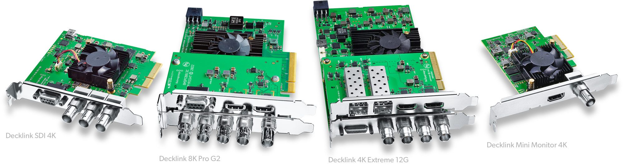 Produkční prostředí DeckLink 4K