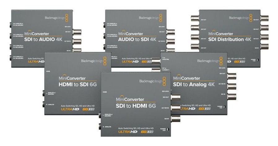 Mini Converter SDI to Audio 4K – Řada Mini Converter 6G-SDI