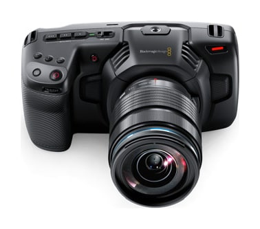 Blackmagic Pocket Cinema Camera 4K – Pevné tělo a ovládání na rukojeti