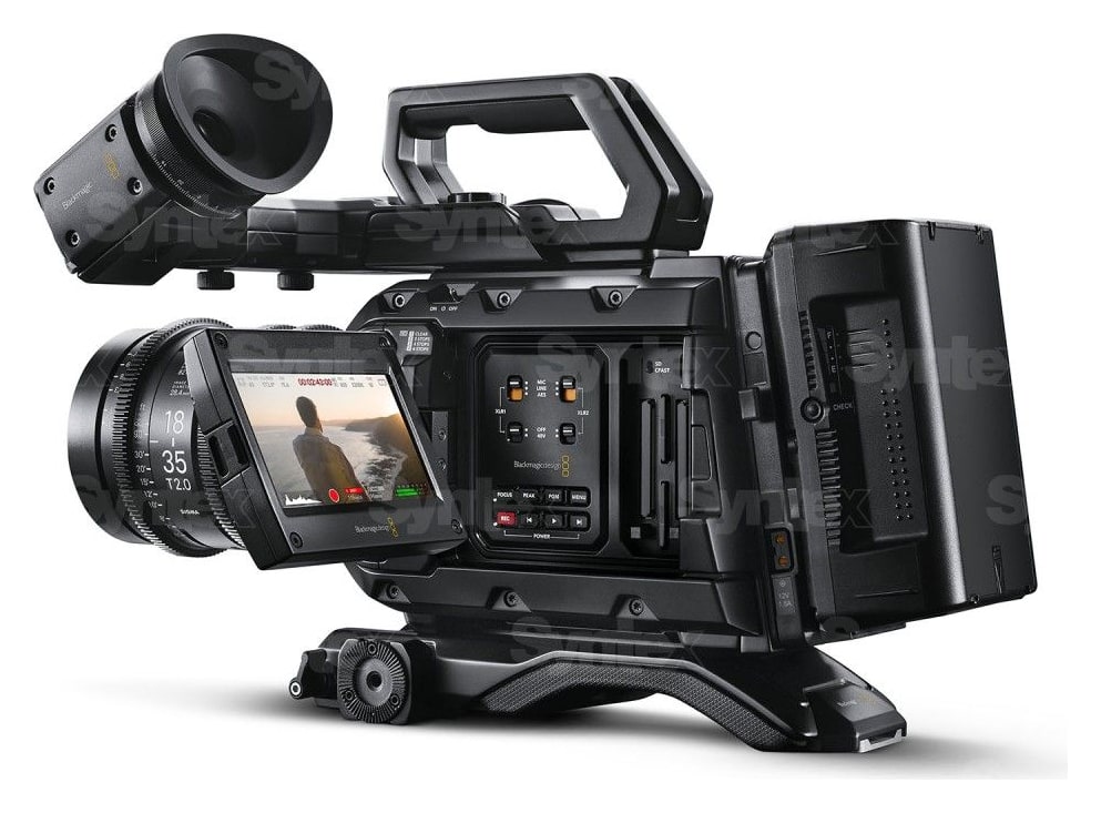 Blackmagic URSA Mini Pro 4.6K G2 – Ovládání jako u televizní kamery