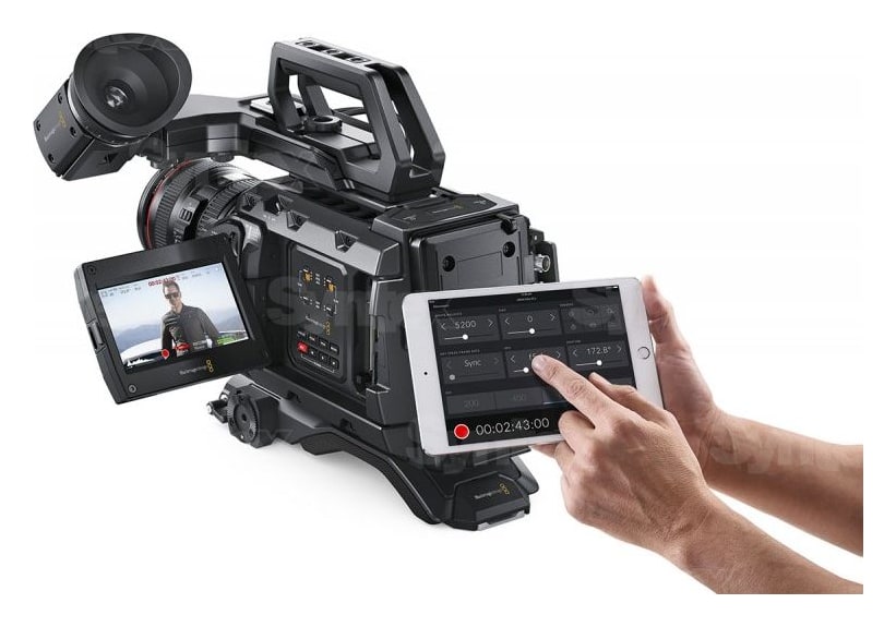 Blackmagic URSA Mini Pro 4.6K G2 – Ovládání z iPadu přes Bluetooth