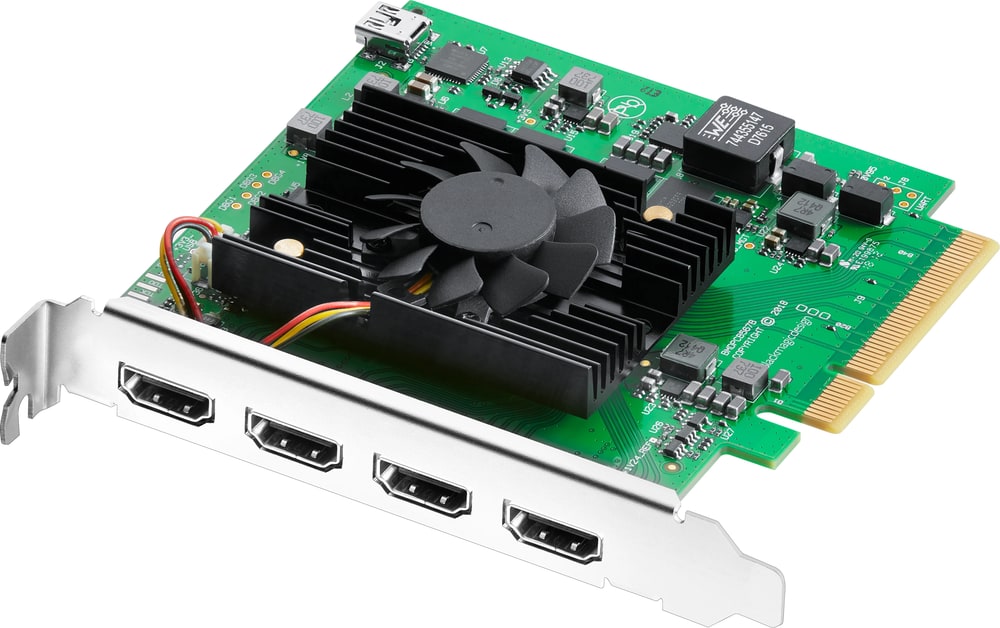 DeckLink Quad HDMI Recorder – Čtyři nastavitelné záznamové karty v jedné