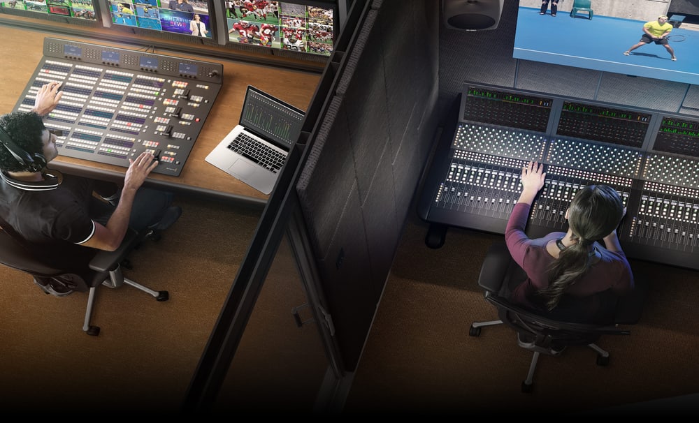 ATEM Constellation 8K – Zvukový mixér Fairlight