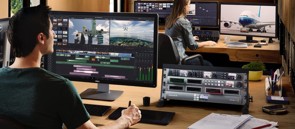 Blackmagic Design MultiDock 10G – Střih přímo z disků